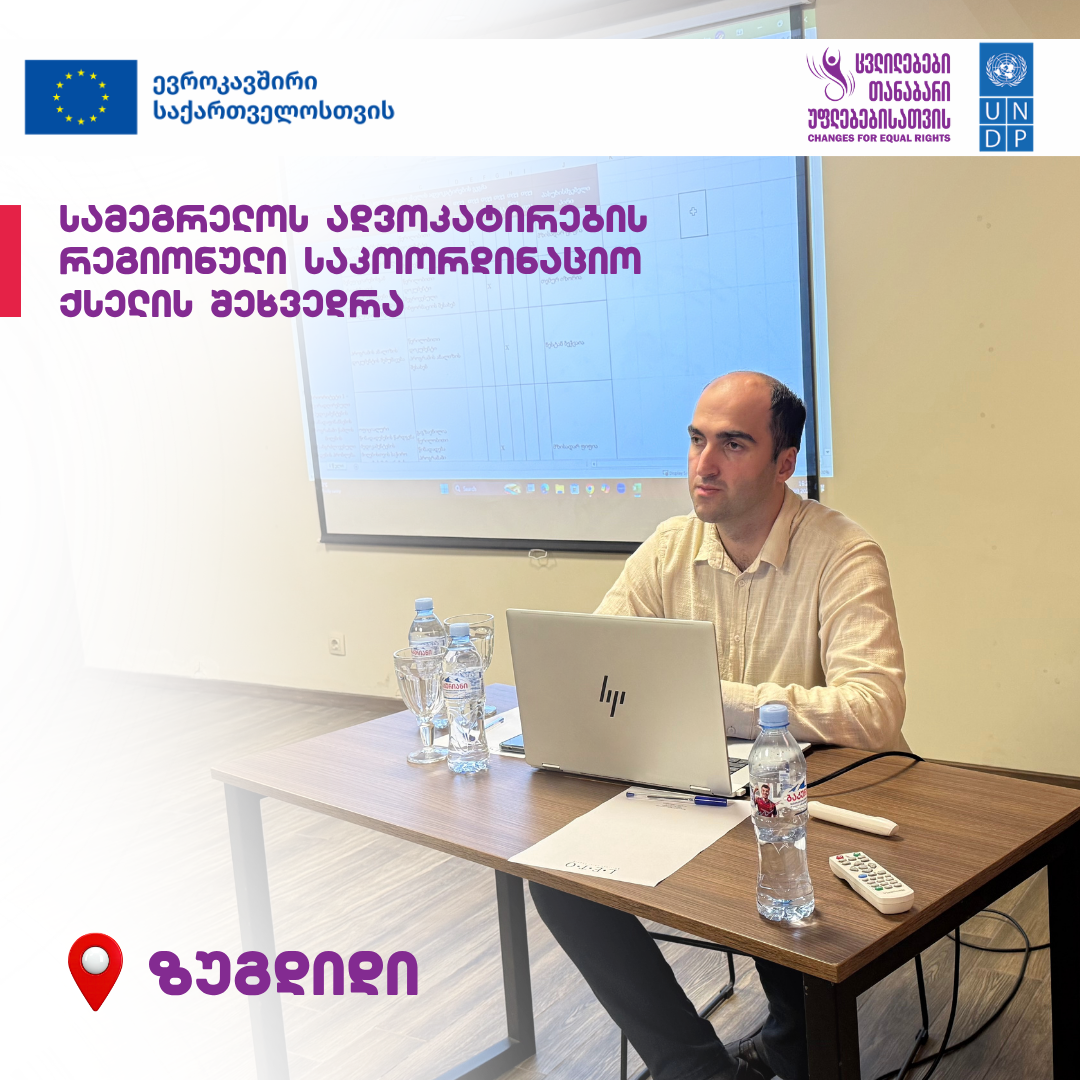 სამეგრელოს რეგიონული საკოორდინაციო ქსელი შშმ პირთა უფლებების დასაცავად აქტიურ მუშაობას აგრძელებს